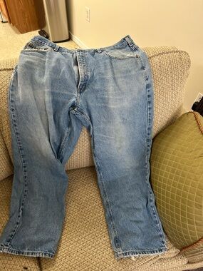 Carhartt Men's Light Blue Relaxed Fit Jeans